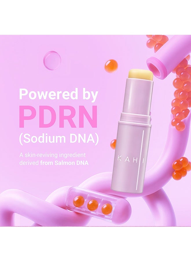 Kahi Eye Balm Stick With Jeju Origin Oil, Hydrating Anti-Aging Dark Circle Wrinkle Firming Eye Solid Serum Stick Portable Under Eye Skin Care Balm 9g - Image 3