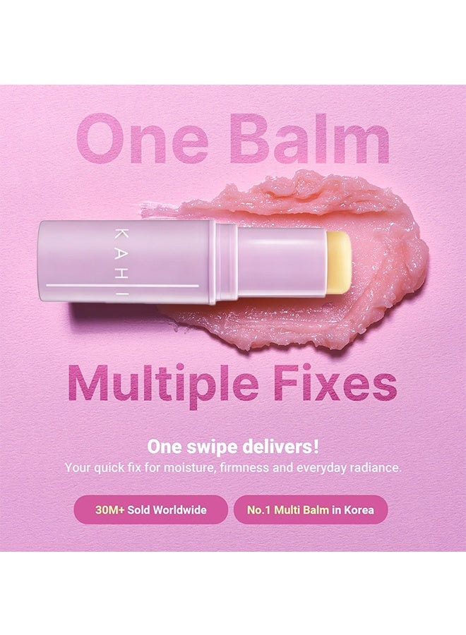 Kahi Eye Balm Stick With Jeju Origin Oil, Hydrating Anti-Aging Dark Circle Wrinkle Firming Eye Solid Serum Stick Portable Under Eye Skin Care Balm 9g - Image 2