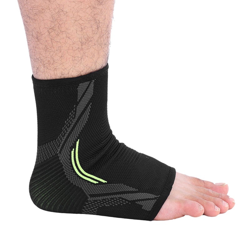 Ankle Support Brace: M Size, Breathable High-Quality Spandex, Firm Ankle Stabilization - 3D Weave Design, Athletic Ankle Brace for Sports Basketball Running Fitness - Image 4