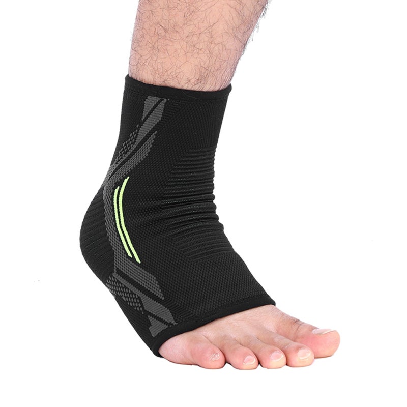 Ankle Support Brace: M Size, Breathable High-Quality Spandex, Firm Ankle Stabilization - 3D Weave Design, Athletic Ankle Brace for Sports Basketball Running Fitness - Image 5