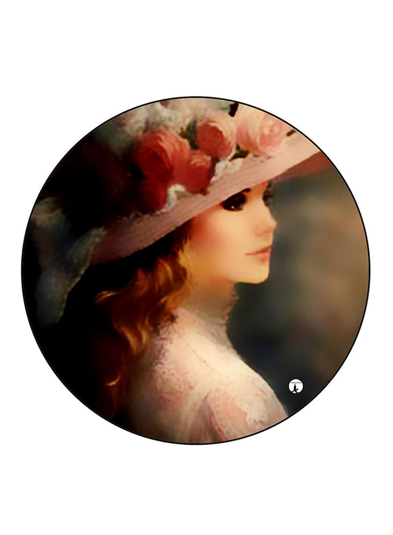 RKN Vintage Art Printed Fridge Magnet Multicolour - Image 1