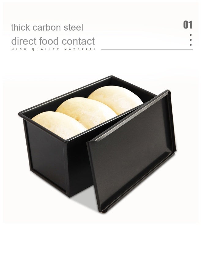 chefmade Black Non-Stick Rectangular Cake Baking Mold - Image 2