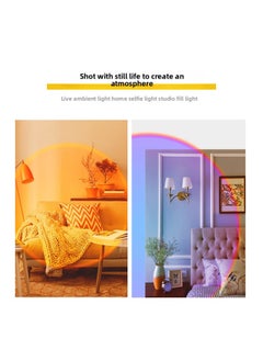 General RGB Sunset Light Sunset Light Net Celebrity Live Atmosphere Light Sunset Projection Light Rainbow Light 16-color Sunset Light-Specifications:Sunset Red  - Image 4