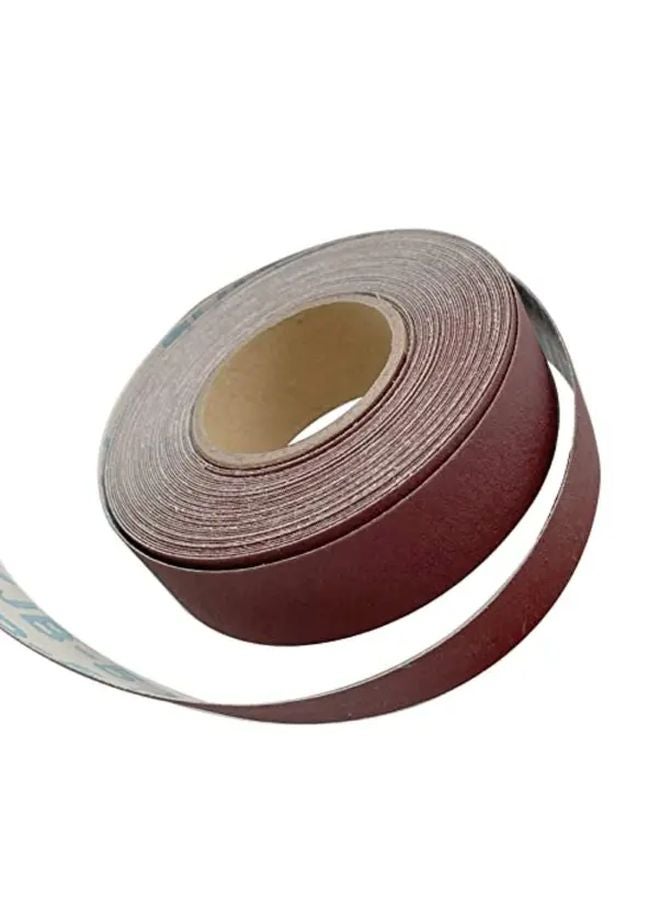 1 Inch X 26 Feet 60 Grits Emery Cloth Aluminium Oxide Abrasive Sandpaper Roll For Wood Metal Sanding - Image 4