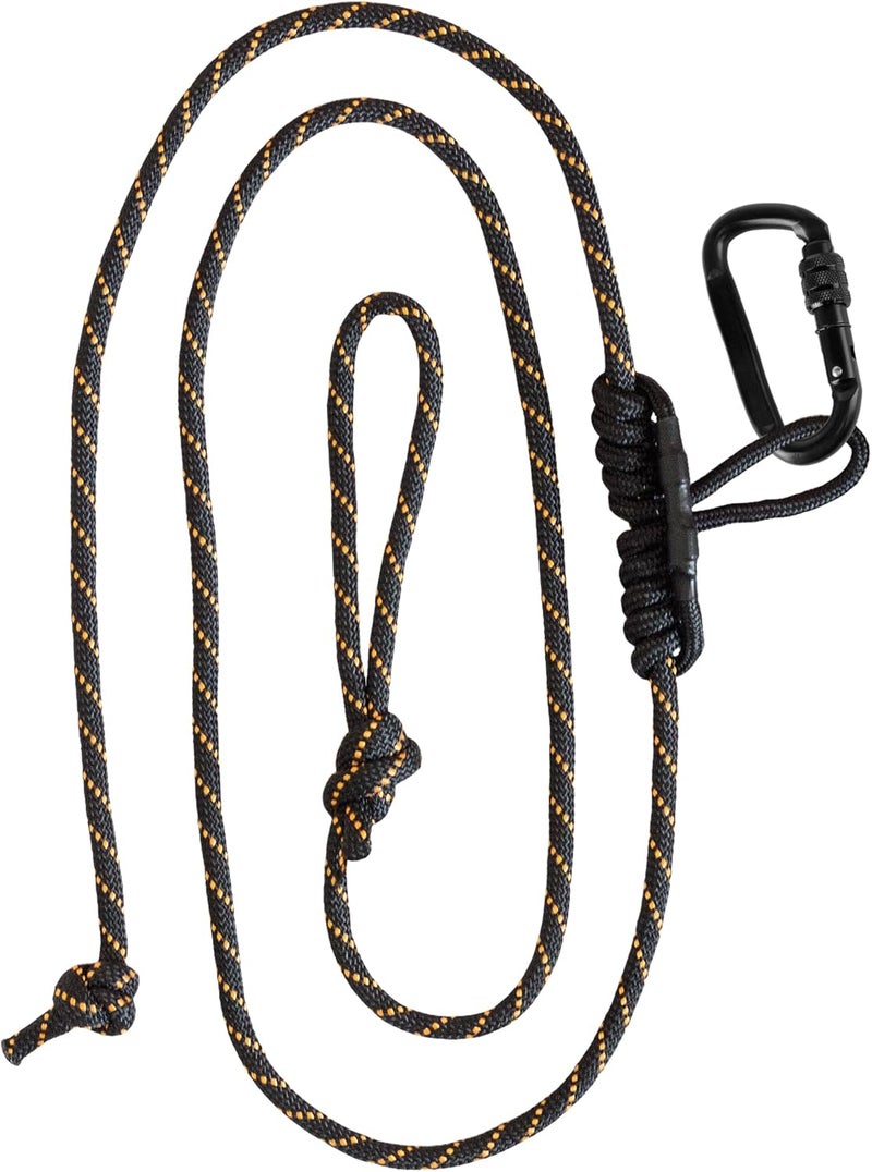 Muddy Safety Harness Lineman's Rope (Black/Orange) - Image 2