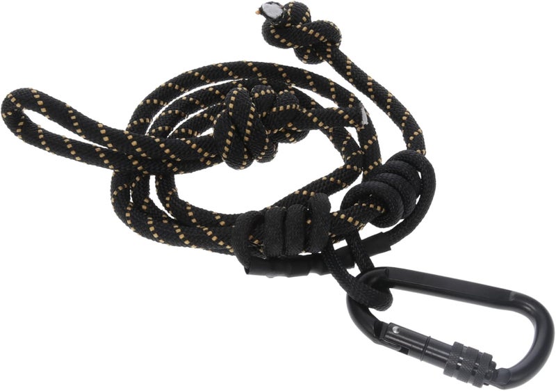 Muddy Safety Harness Lineman's Rope (Black/Orange) - Image 1