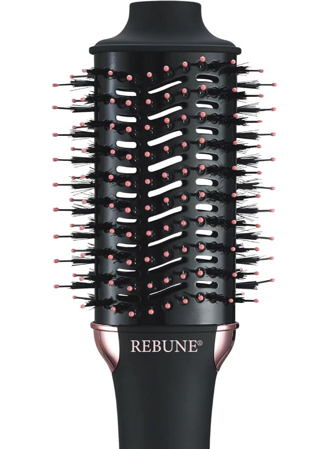 REBUNE Hair Styler 1300W Black/Blue Color  Vary Black - Image 2