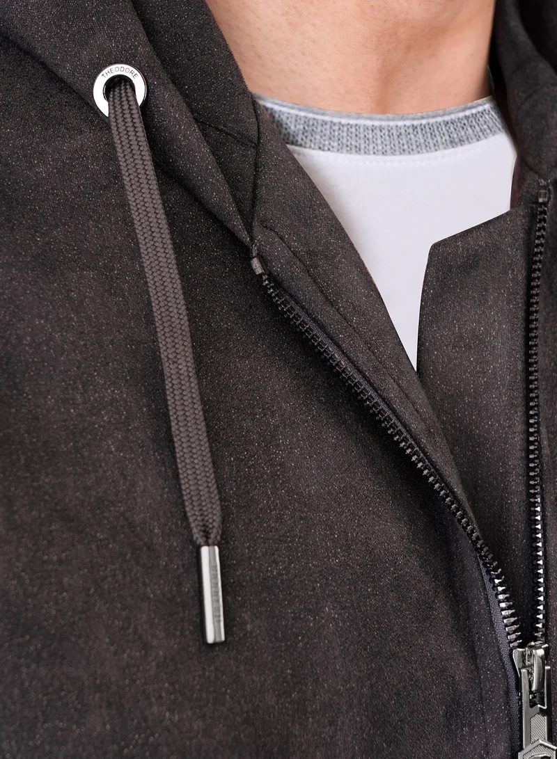 Theodore The Titanium Sleeveless Jacket