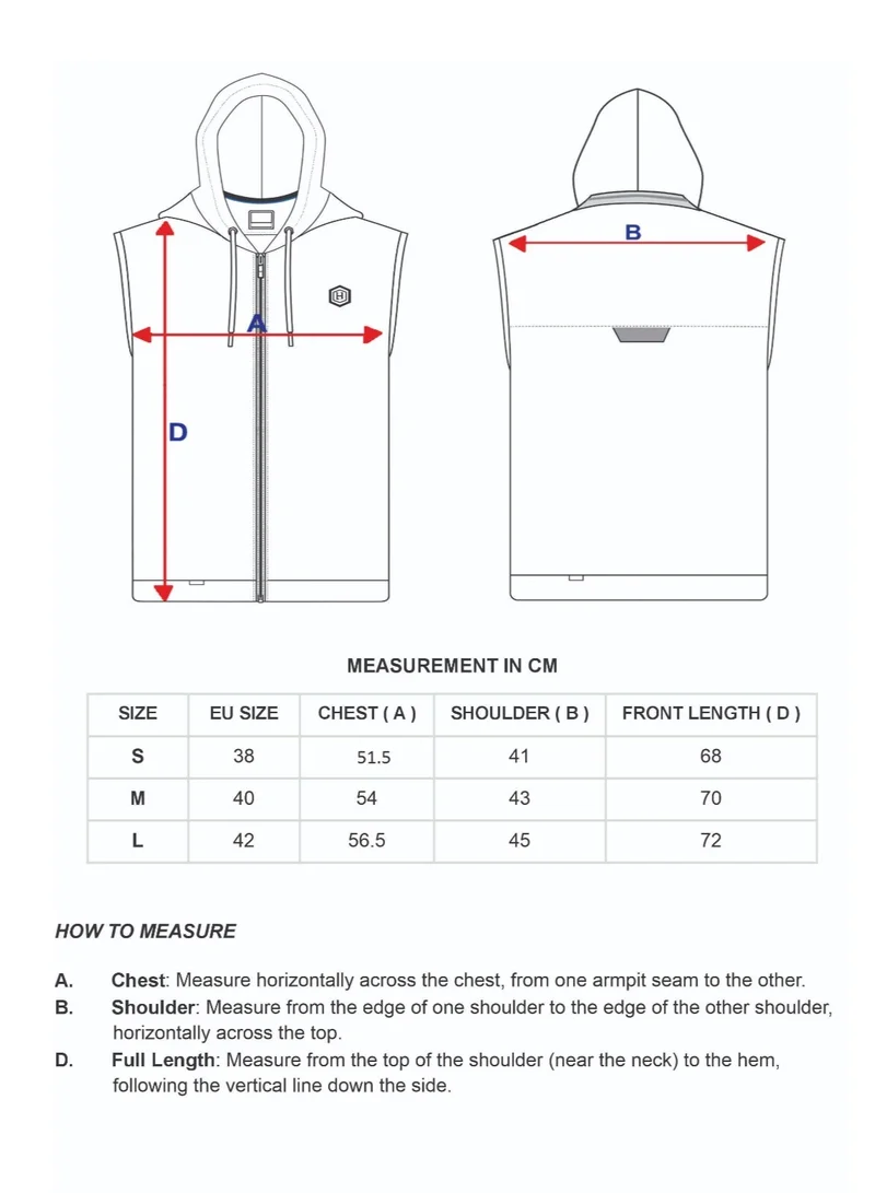 Theodore  The Titanium Sleeveless Jacket for Men | Best Price UAE