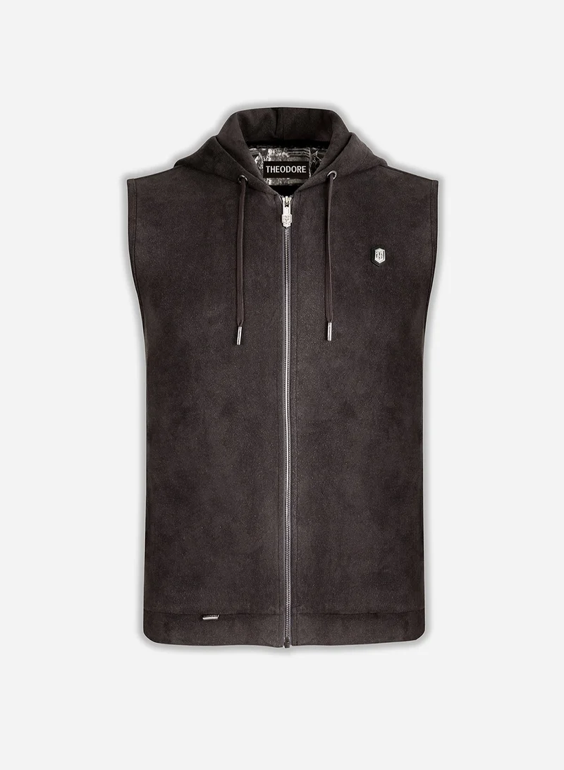 Theodore  The Titanium Sleeveless Jacket for Men | Best Price UAE