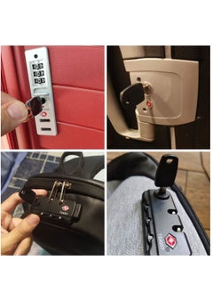 Excefore Master Keys Travel Luggage Suitcase Customs TSA Lock Key Universal Security TSA007 2 Pieces  - Image 3