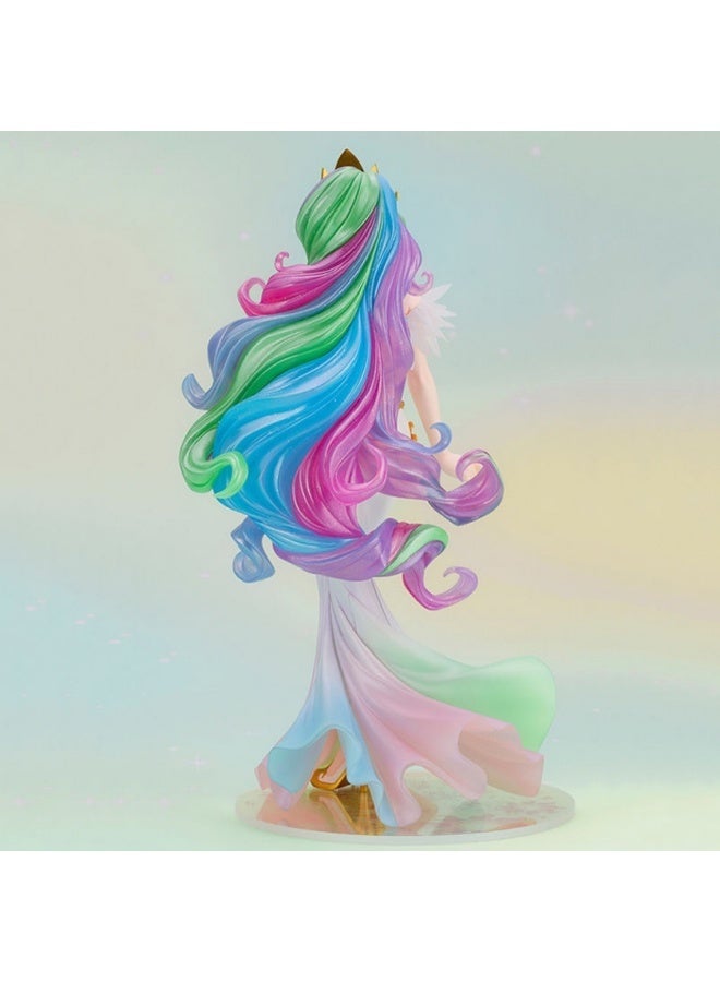 عام ليتل المهر بولي سيلاستيك الكون الأميرة الكون القمر الصداقة ماجيك سطح المكتب الديكور شخصية نموذج جمع الديكور اللعب - Image 4