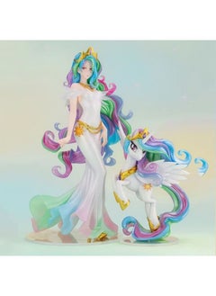 General Little Pony Polly Silastia Universe Princess Universe Moon Friendship Magic Desktop Decoration Character Model Collection Decoration Toys  - Image 1