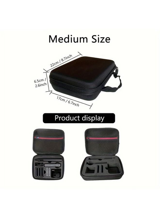 حقيبة حمل كبيرة لـ Insta360 X3 وX2 - صندوق تخزين وقائي محمول - Image 5