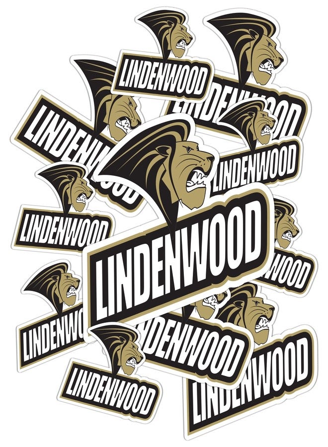 Desert Cactus Lindenwood University Sticker Lions LU Vinyl Decals Laptop Water Bottle Car Scrapbook Sheet T3 (Type 3-1) - Image 1