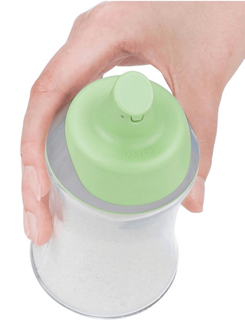 Flip Open Sturdy Sugar Dispenser Jar Clear and Green 220ml - pzsku/Z9ADE4A1C3FFFAD6C4F5BZ/45/_/1738210982/31a2e623-6d01-4e07-808e-708fa4077515