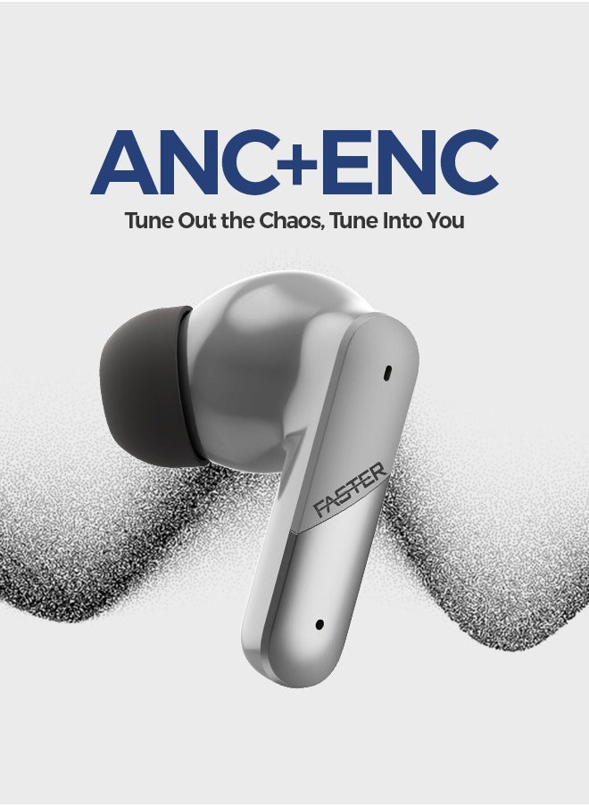 Valor Wireless Earbuds with Active Noise Cancellation (ANC) - 36 Hours Playtime with Bluetooth 5.3 - HiFi Stereo Sound Airpods - Gaming Bluetooth Earphones with Ultra-Low Latency - Deep Bass, IPX4 Water Resistant - For Exercise, Gym - Compatible with iPhone & Android (Black) - pzsku/Z9ADE56AA89A8AB0456E9Z/45/_/1738645549/27fac682-a5ca-4cd9-8e3c-5f6b56a7da94