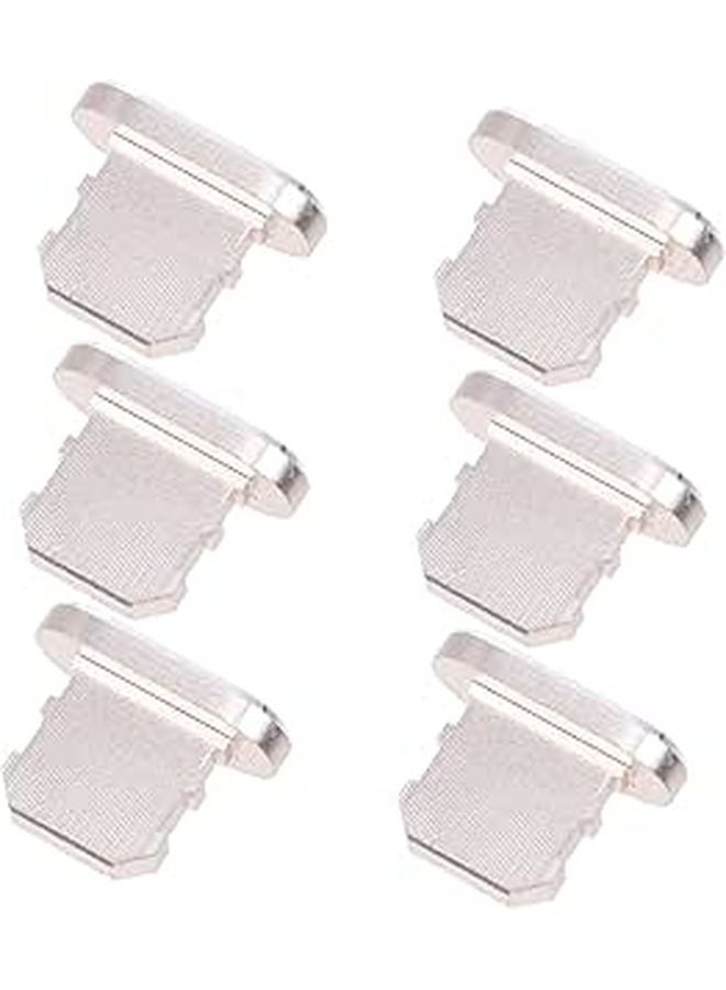 6 Pack Phone Charging Port Dust Plugs USB C Port Covers Easy Installation Stylish Accessories - Image 1