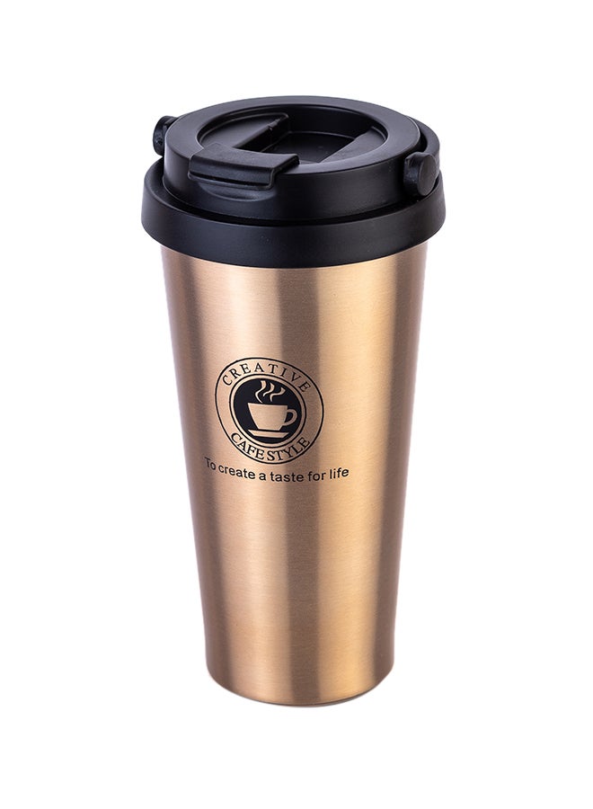 Vacuum Insulated Coffee Mug Gold 500ml