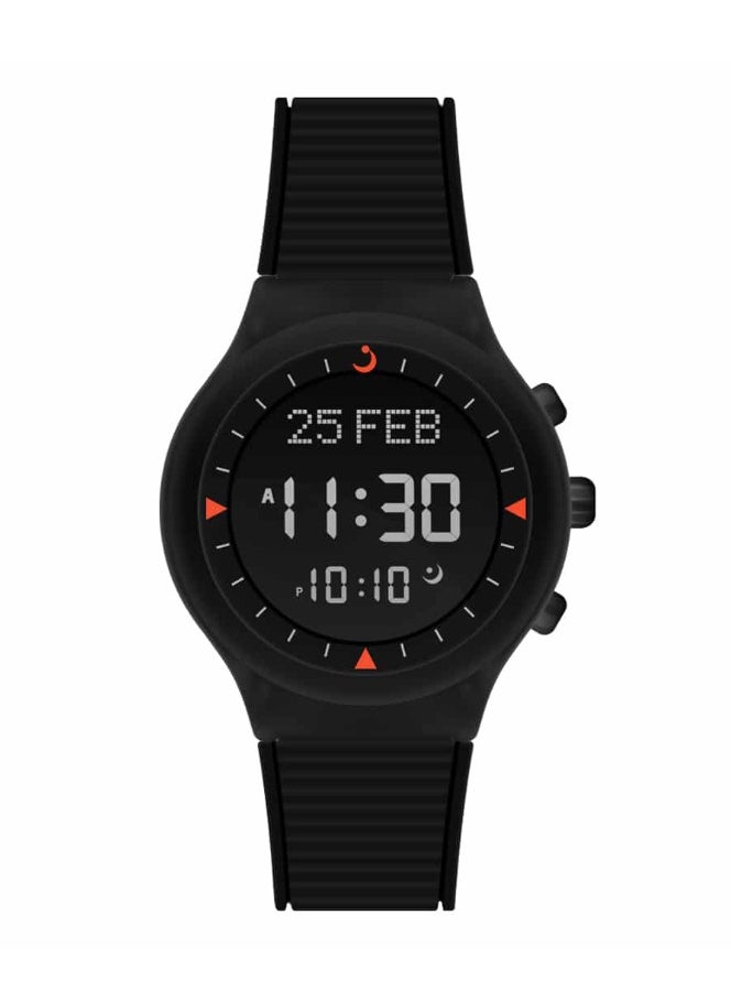 Alfajr - Al Fajr Sports Watch with Rubber Strap, Model WY-16 - Size 39 mm - Image 1