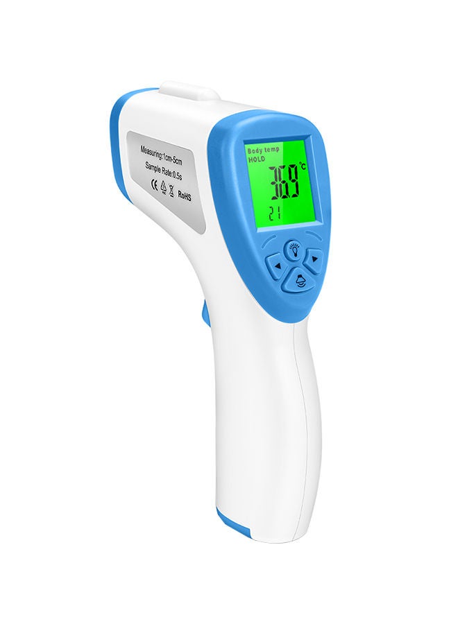 NIBEMINENT Digital Infrared LCD Thermometer Blue/White 19.3x5.5x12centimeter - Image 1