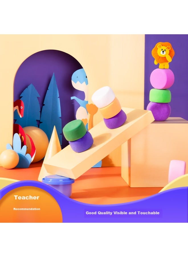 ديلي Deli Children's عجينة طينية فائقة الخفة 12 لون، عجينة للنمذجة، عجينة اللعب، عجينة DIY، هدية عيد ميلاد الطالب والعودة إلى المدرسة، 67847 - Image 3