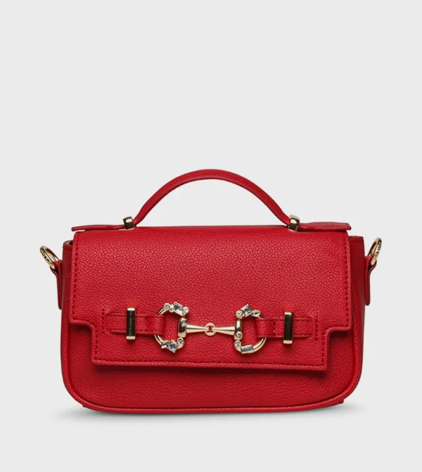 ANNE KLEIN Anne Klein Accessory Detail Top Handle Bag