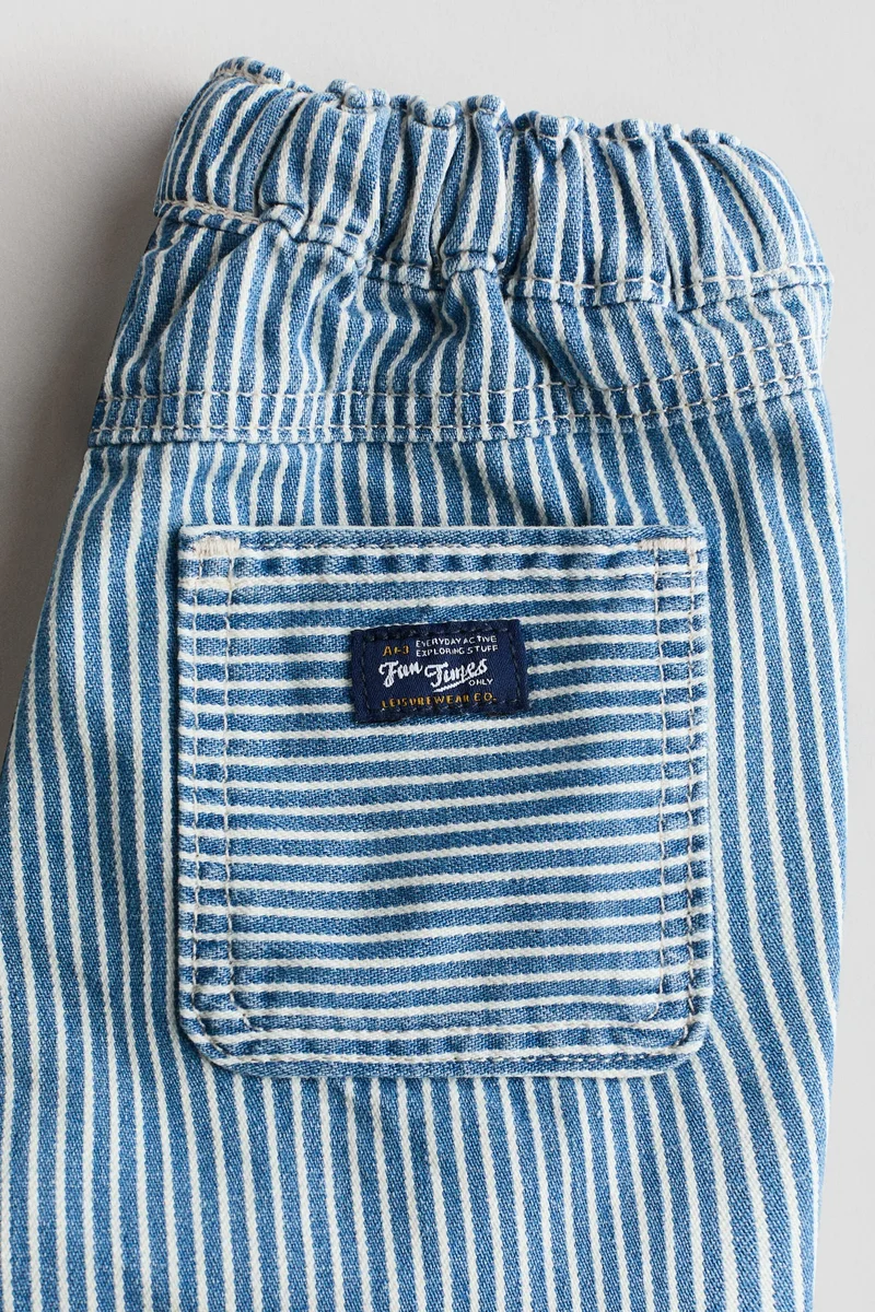 H&M Cotton twill joggers