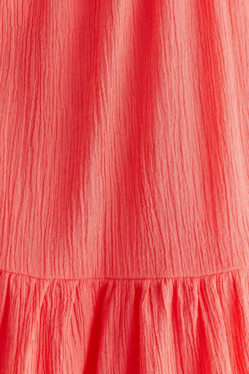 H&M Crinkled cotton dress