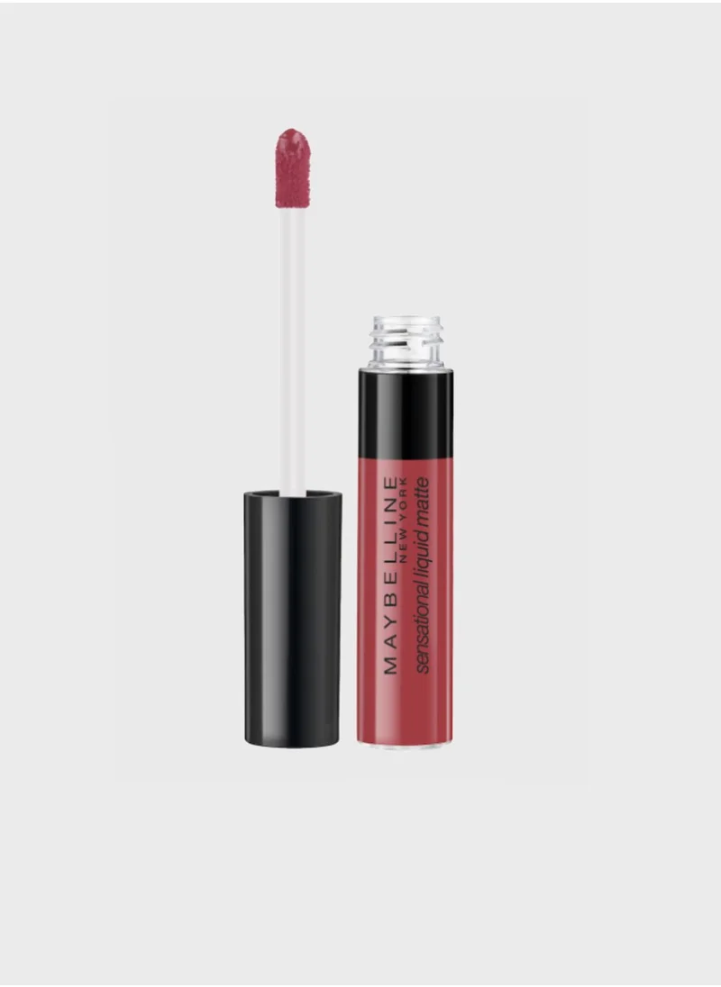 MAYBELLINE NEW YORK Sensational Liquid Matte Lipstick 08 Sensationally Me