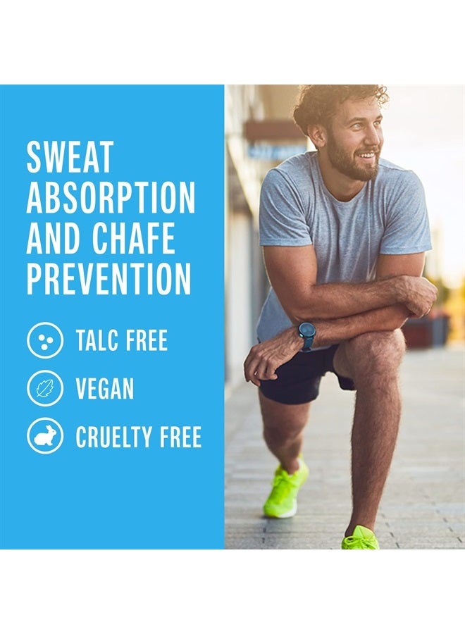 Carpe Sweat Absorbing Thigh - Helps Keep Your Thighs Dry and Chafe Free - Sweat Absorbing Lotion - Helps Control Sticky Thigh Sweat - With Witch Hazel and Vitamin B3 (pack of 2) - Image 1