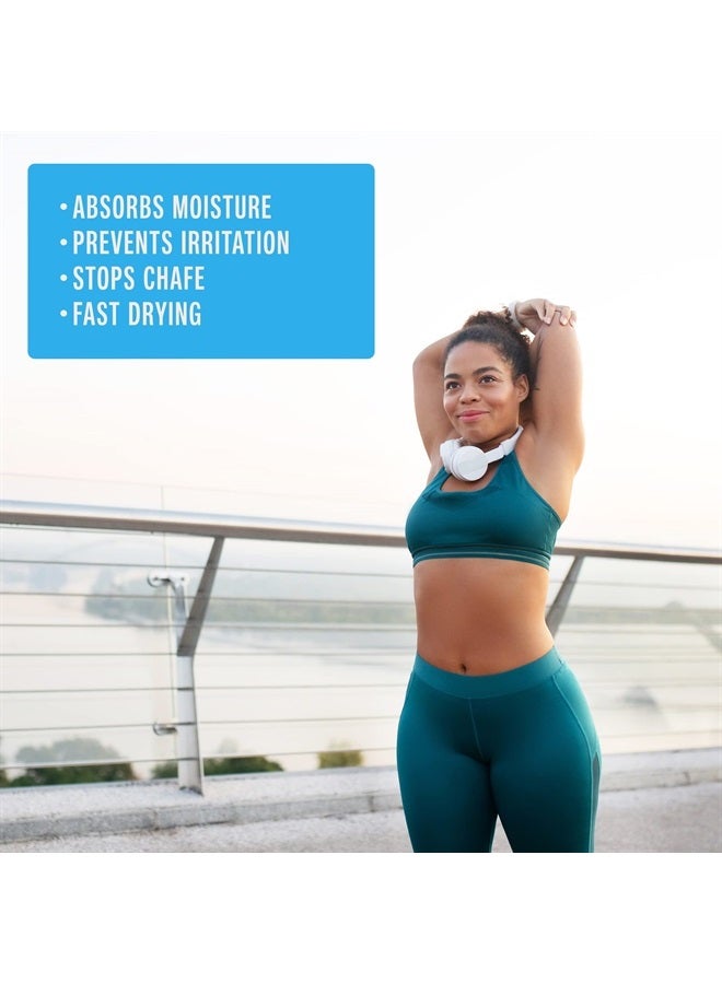 Carpe Sweat Absorbing Thigh - Helps Keep Your Thighs Dry and Chafe Free - Sweat Absorbing Lotion - Helps Control Sticky Thigh Sweat - With Witch Hazel and Vitamin B3 (pack of 2) - Image 2