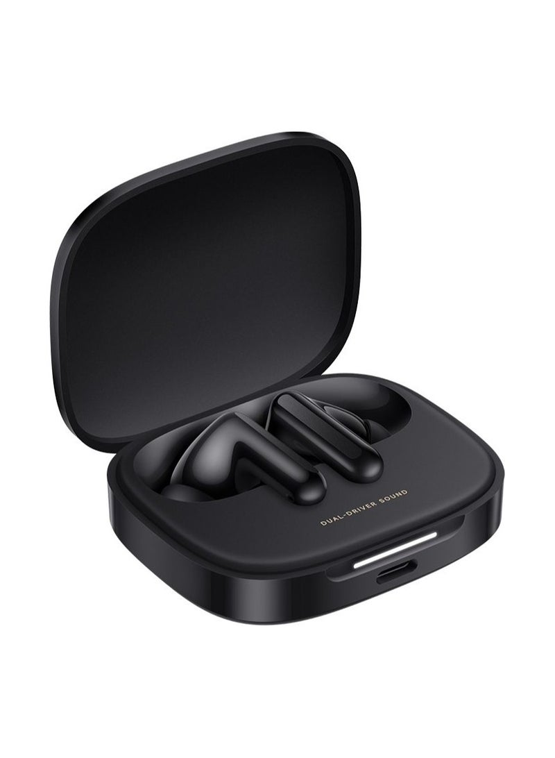 Xiaomi Redmi Buds 6 Wireless Earbuds, Bluetooth 5.4, Dual-Mic AI Noise Reduction, Up to 42 Hours Listening Time, Lightweight Design, Black - Image 2