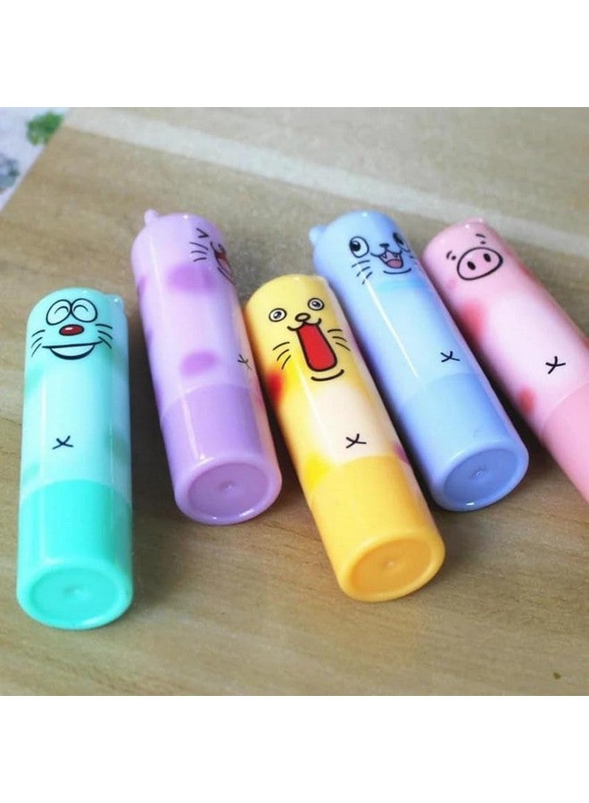 Cute Cartoon Design Moisturizing Lip Balm, Pet Park Too Soft And Creamy Texture For Moisturize Your Lips Pack of 5 - Image 1