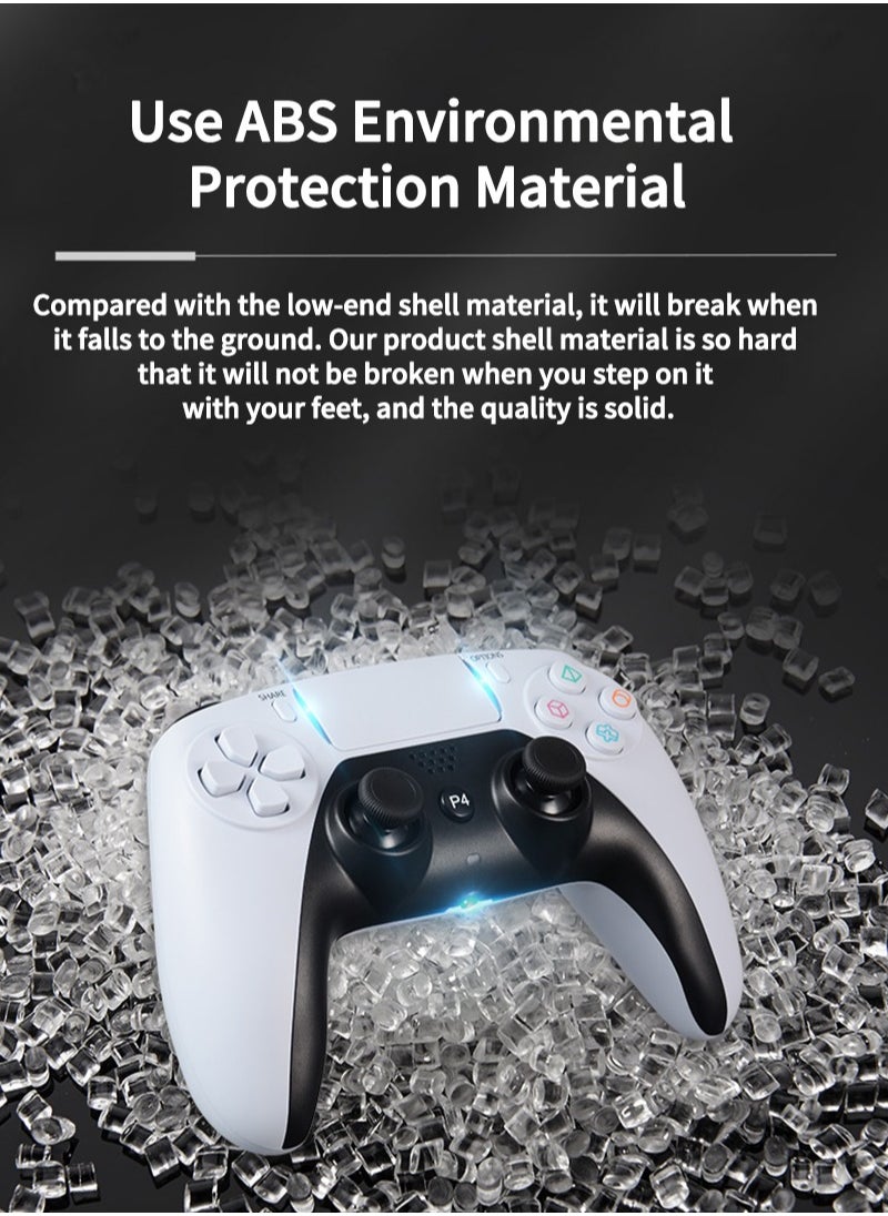 Flash Hawk - Bluetooth Wireless Game Controller with Macro Programming, Dual Vibration and Six-axis Somatosensory,Built-in speakers for PS4/PC/Steam/Android - Image 1