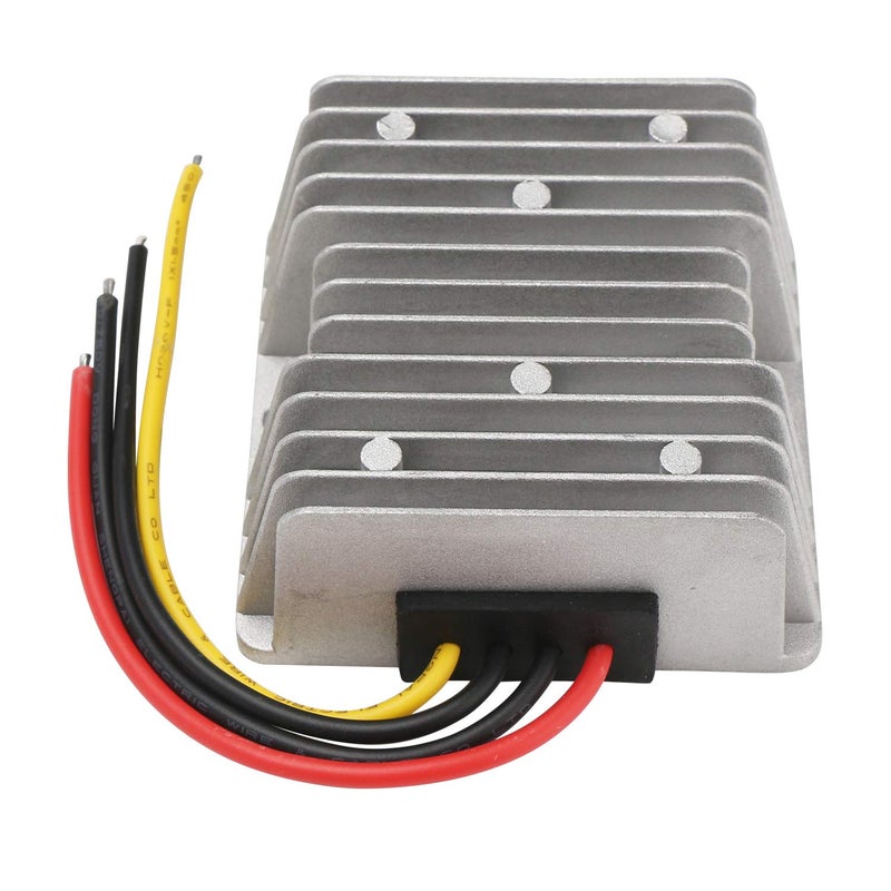 DROK® 20A/240W High Current Non-Isolated Buck Voltage Converter Regulator Waterproof DC-DC 17-35V 24V to 12V Step-Down Power Supply Transformer Module for Automotive CMB Audio System LED Display - Image 5