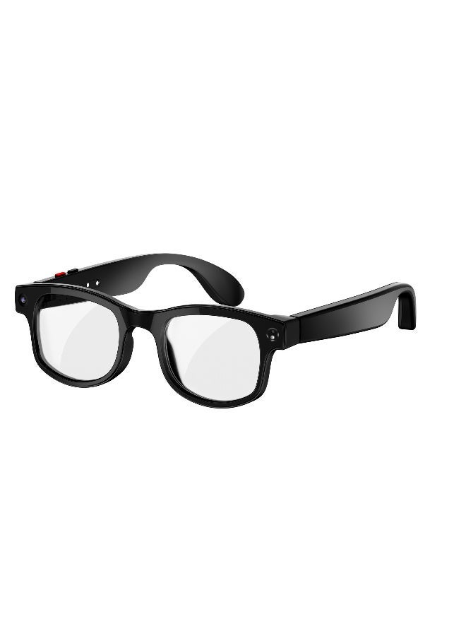 ZESITH AI Smart Glasses 800W Camera Photo Video Recording Real Time Translation Bluetooth Cycling Sports Glasses Black - Image 1