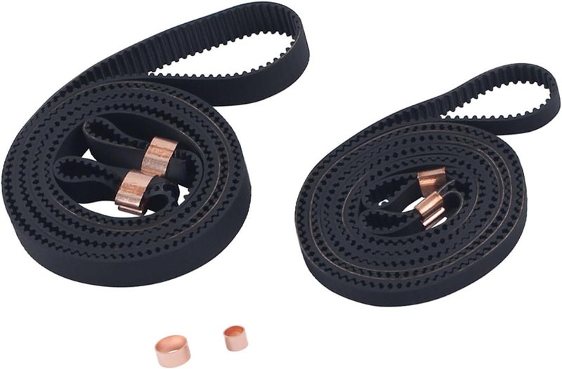 Open Drive Low Noise Synchronous Belt Replacement X Y Shaft 6mm / 10mm Width for 3D Printer Low Noise Drive Belt - Image 1