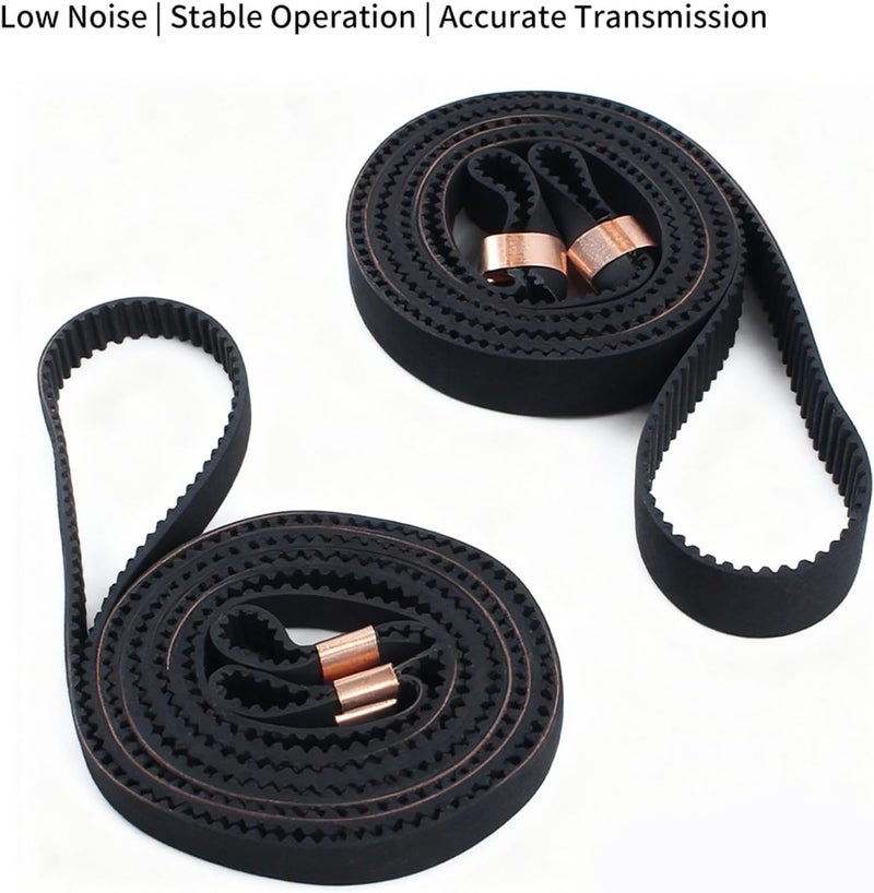Open Drive Low Noise Synchronous Belt Replacement X Y Shaft 6mm / 10mm Width for 3D Printer Low Noise Drive Belt - Image 3