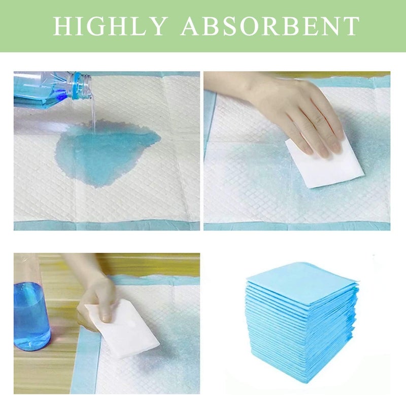 URBEST Disposable Changing Pad,Baby Disposable Underpads 13'' x 17'', Puppy Training, Super Absorbent Protection for Kids, Adults, Elderly | Liquid, Urine, Accidents (S 13'' x 17'' (100-Count) - Image 4