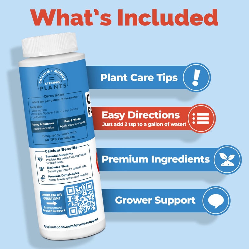TPS NUTRIENTS Calcium for Plants â€“ Liquid Calcium Fertilizer to Support Healthy Growth & Help Prevent Common Calcium Deficiencies, 32 oz - Image 4