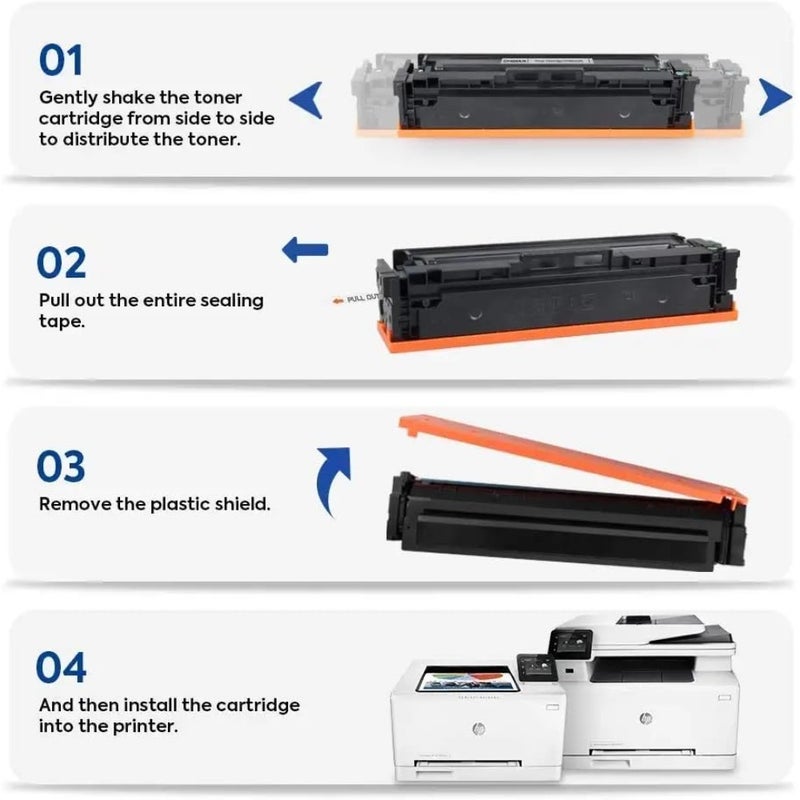 طابعات الليزر MFP: خرطوشة حبر متوافقة مع البلاستيك والأسود وعالية الإنتاجية لـ HP 106A W1106A 135a/135w/135r/137fnw/107a/107w/107r - Image 4