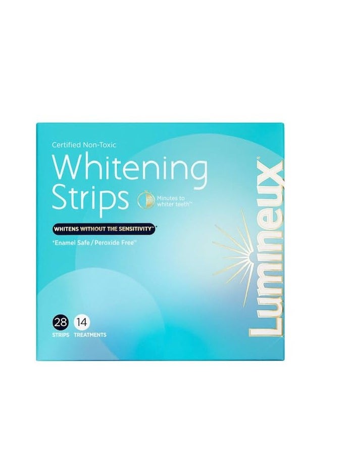 Lumineux - Lumineux Teeth Whitening Strips, 14 Pieces, Sensitivity Free, Non Toxic, 5.9 Ounces (Pack of 1) - Image 1