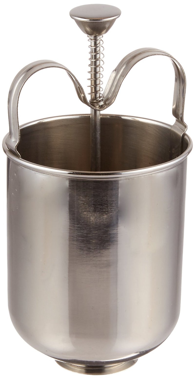 Tabakh Medu Wada Vada Donut Maker Dispenser Stainless SteelSilver