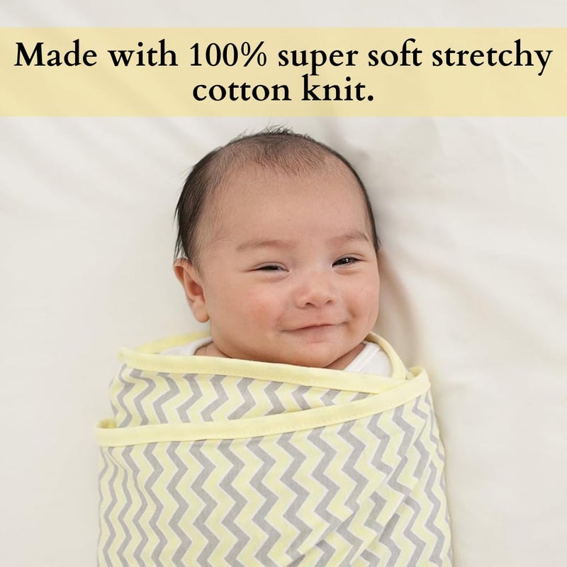 Miracle Blanket Swaddle Wrap â€“ Help Your Newborn Sleep Longer â€“ Soft & Secure Sleep Sack for Infants â€“ Easy-to-Use Swaddling Blanket for a Calm Baby (Purple with Mint Trim) - Image 4