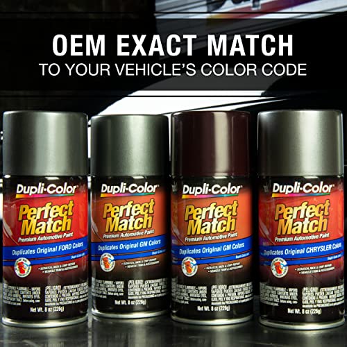 Dupli-Color EBGM04497 Perfect Match Automotive Spray Paint – General Motors Dark Cherry Metallic, 77 WA9800 – 8 oz. Aerosol Can - Image 5