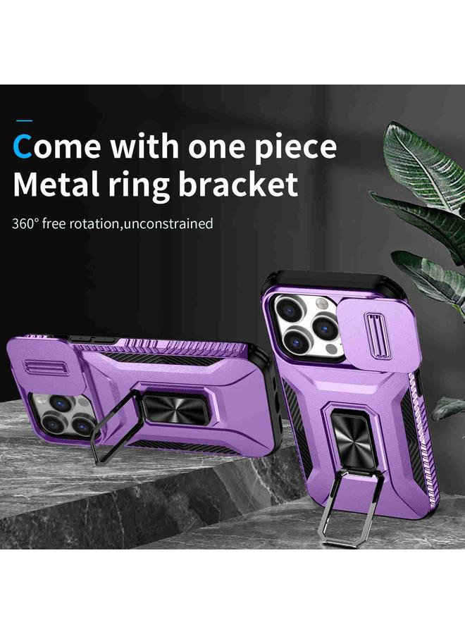 اس-توب جراب لهاتف iPhone 14 Pro مع حامل كاميرا منزلق - Image 2