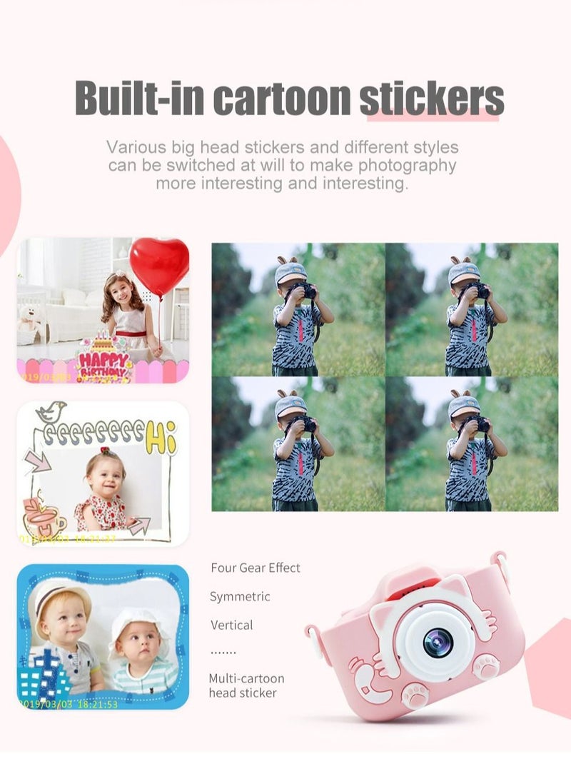 GULFLINK Kids Camera For Girls And Boys Pink - Image 2