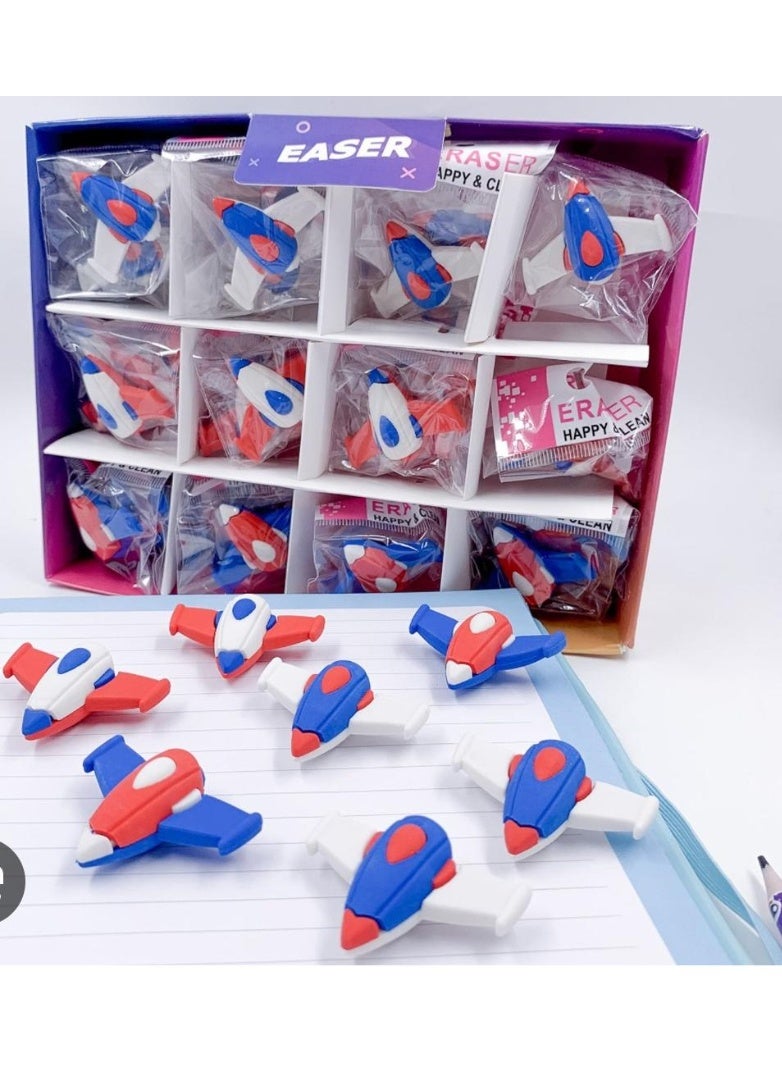 استيكة طائره المختلفة المجسمة العلبة : ١٠ قطع للاطفال، (متعددة الالوان) - Image 3