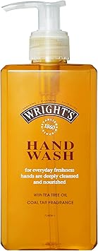 Wrights Cleansing Hand Wash with Coal Tar Fragrance 250g formulated for everyday skin cleansing active ingredients with natural antibacteral properties - Image 1